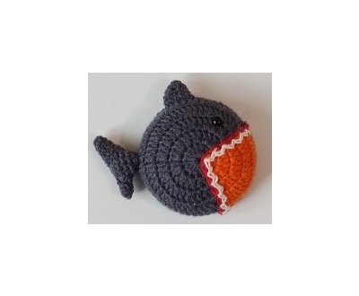 Crocheted SHARK Tape 10130