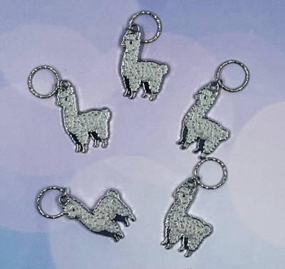 Stitch Marker Llamas