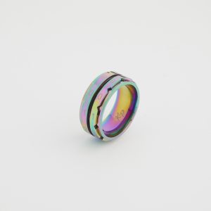 Row Counter Ring Rainbow #10
