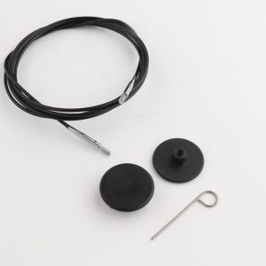 Knit Pro Nylon Cord Black 49"/60"