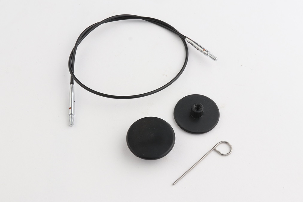 Knit Pro Nylon Cord Black 12"/20"