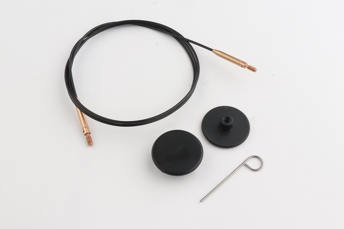 Knit Pro Swivel Cord with Gold 30"/40"