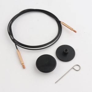Knit Pro Swivel Cord with Gold 37"/47"