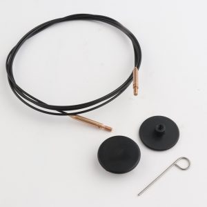 Knit Pro Swivel Cord with Gold 50"/60"