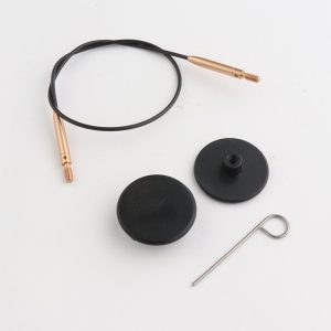 Knit Pro Fixed Cord with Gold 8"/16"