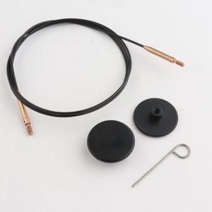 Knit Pro Fixed Cord with Gold 30"/40"