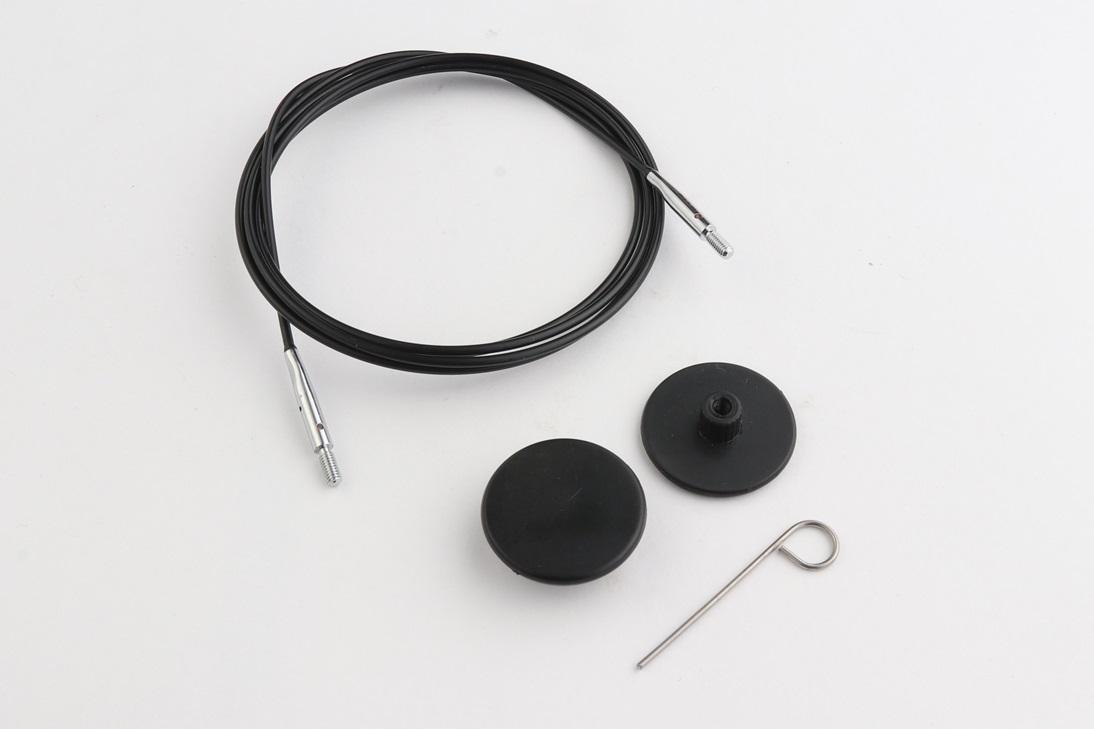 Knit Pro Stainless Steel Fixed Cord 37"/47"