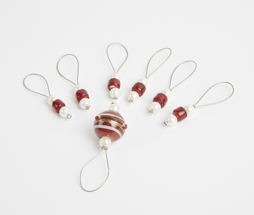 ZOONI Stitch Markers - Amaryllis