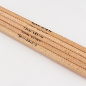 Basix 8" Double Points US 10¾ 7mm