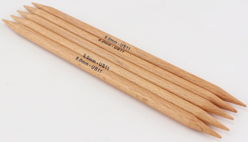 Basix 8" Double Points US 11