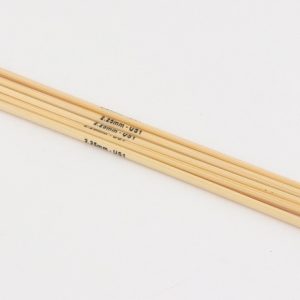 Knit Pro Bamboo 6" Double Points US 1