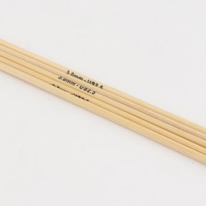 Knit Pro Bamboo 6" Double Points US 2½ 3.0mm
