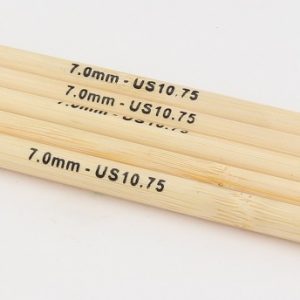 Knit Pro Bamboo 8" Double Points US 10¾ 7.0mm