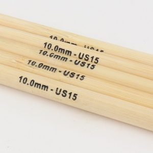 Knit Pro Bamboo 8" Double Points US 15