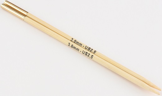 Knit Pro Bamboo 5" Interchangeable US 2½ 3.0mm