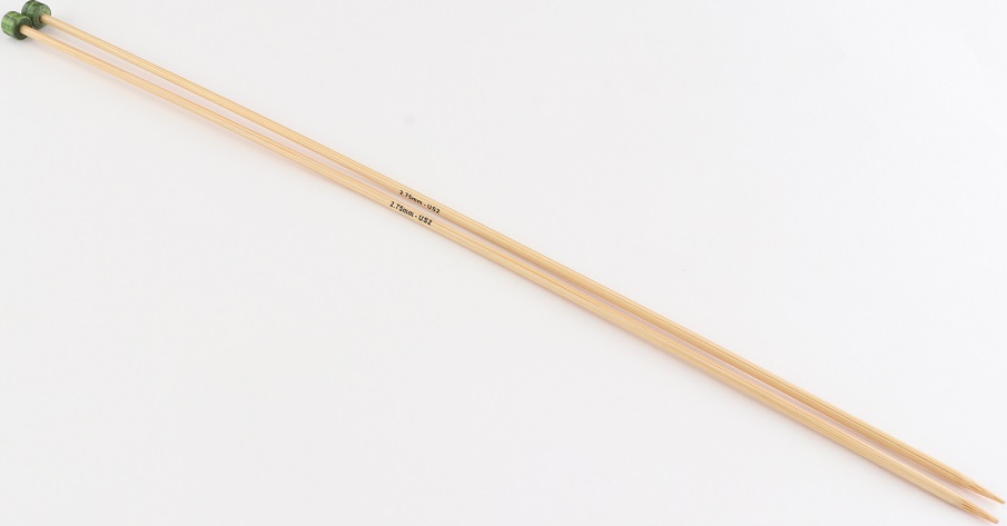 Knit Pro Bamboo 10" Single Points US 2