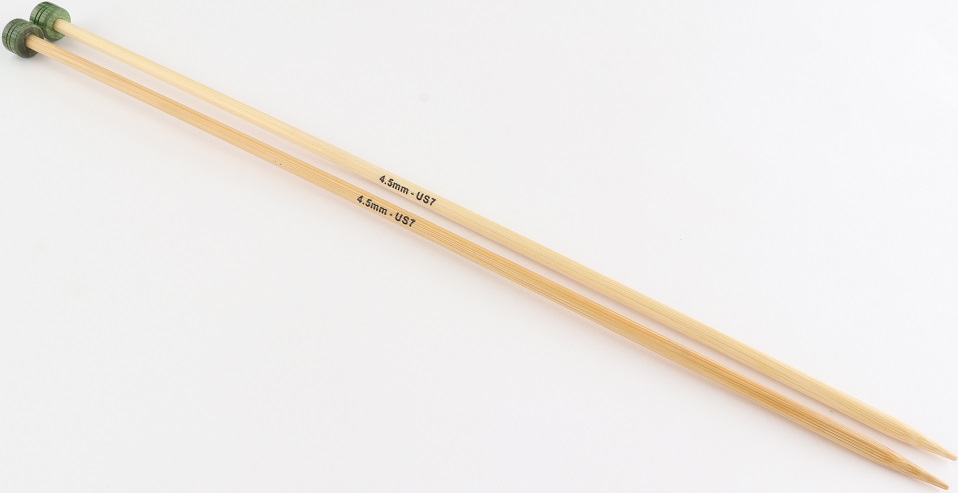 Knit Pro Bamboo 10" Single Points US 7