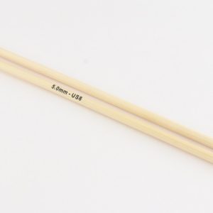 Knit Pro Bamboo 10" Single Points US 8