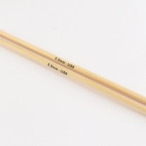 Knit Pro Bamboo 10" Single Points US 9