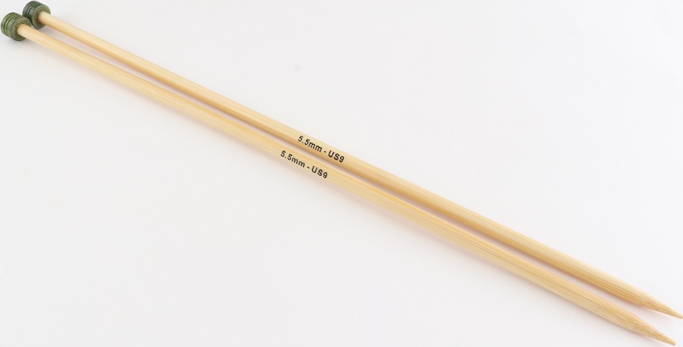 Knit Pro Bamboo 10" Single Points US 9