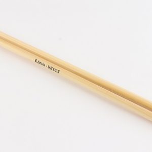 Knit Pro Bamboo 10" Single Points US 10½