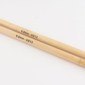 Knit Pro Bamboo 10" Single Points US 13