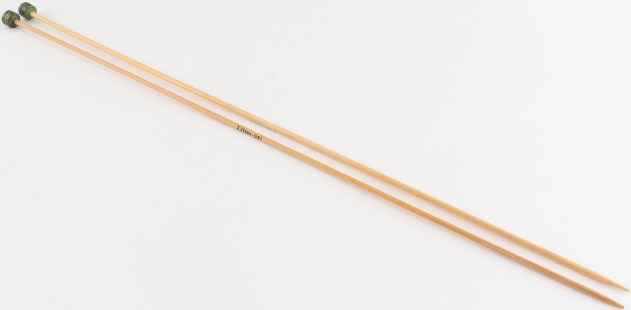 Knit Pro Bamboo 12" Single Points US 1