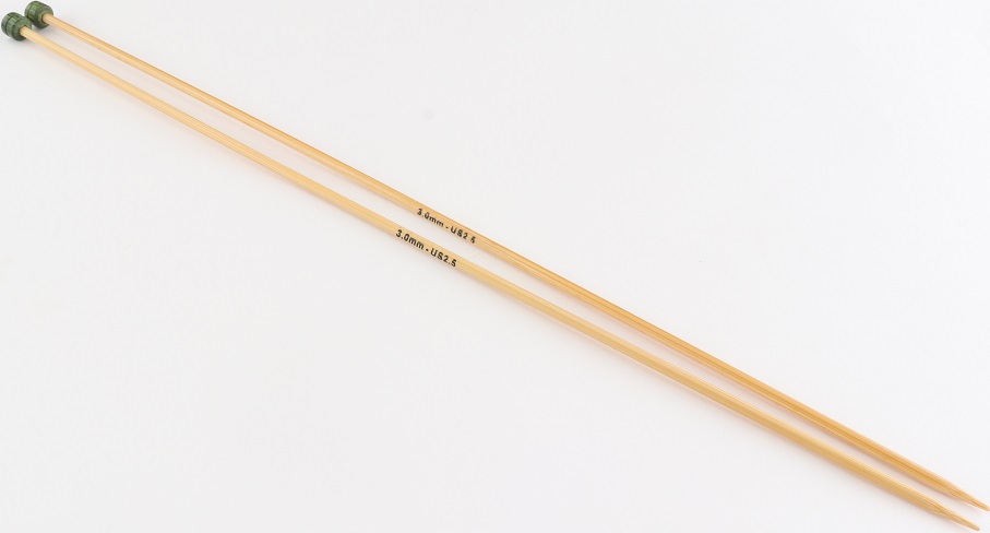 Knit Pro Bamboo 12" Single Points US 2½ 3.0mm