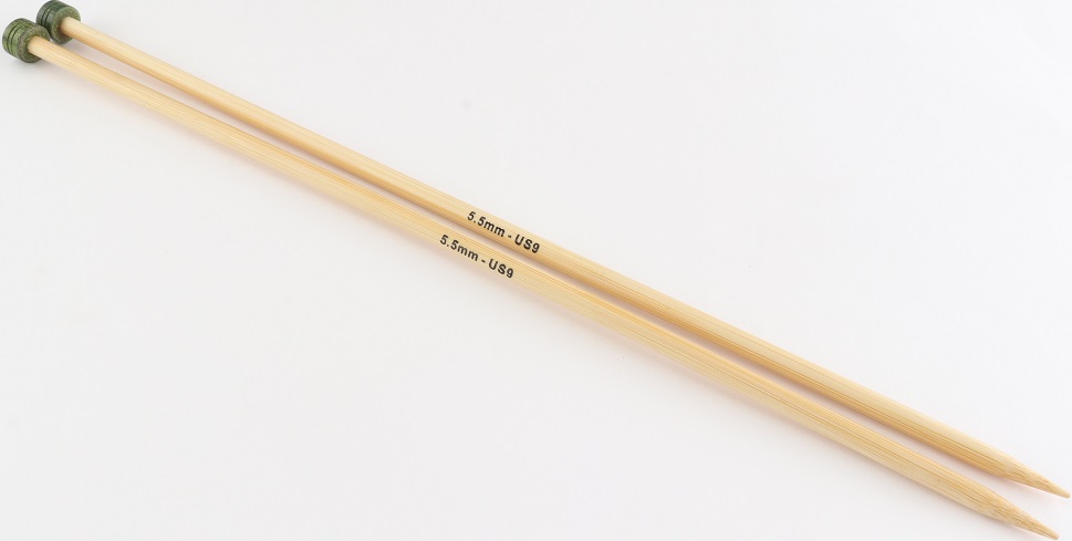 Knit Pro Bamboo 12" Single Points US 9