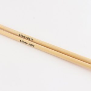Knit Pro Bamboo 12" Single Points US 10