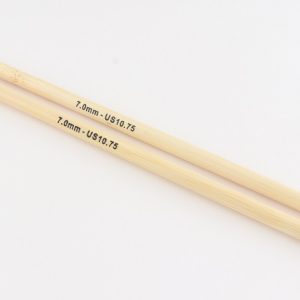 Knit Pro Bamboo 12" Single Points US 10¾ 7mm