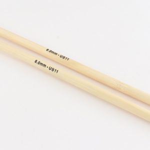 Knit Pro Bamboo 12" Single Points US 11