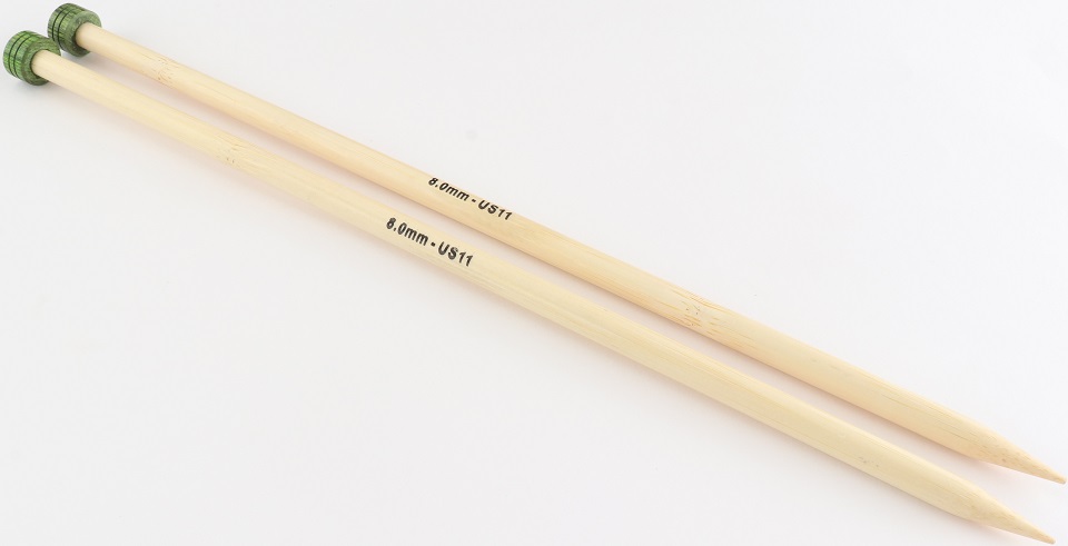 Knit Pro Bamboo 12" Single Points US 11