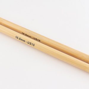 Knit Pro Bamboo 12" Single Points US 15