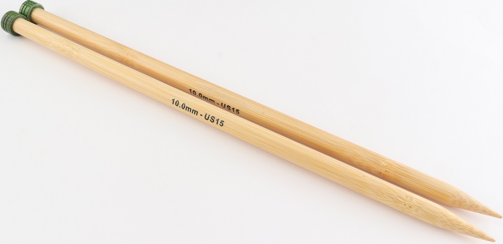 Knit Pro Bamboo 12" Single Points US 15