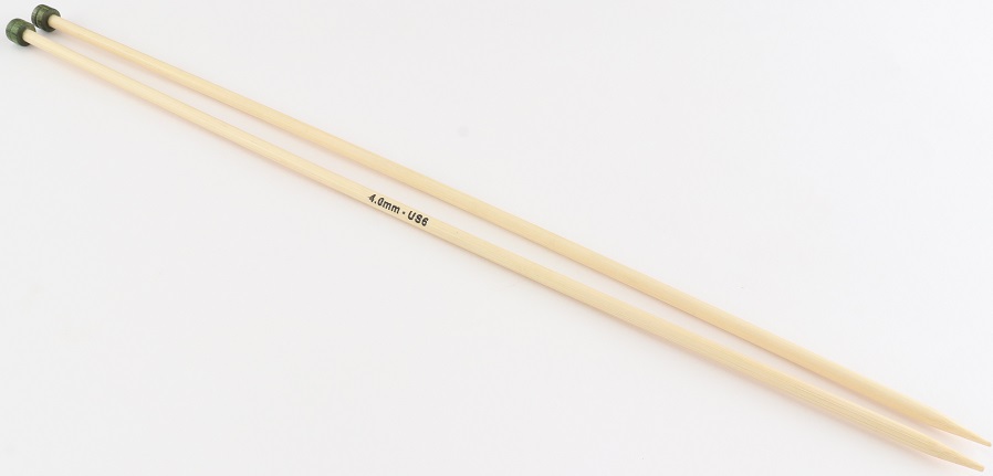 Knit Pro Bamboo 13" Single Points US 6