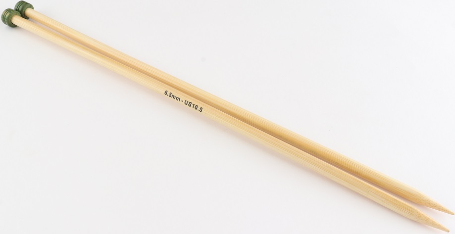 Knit Pro Bamboo 13" Single Points US 10½