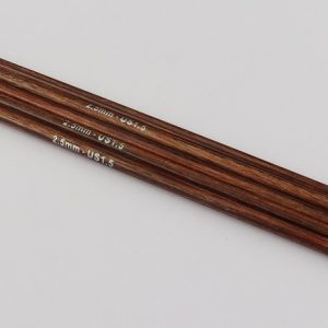 Ginger 6" Double Points US 1½ 2.5mm