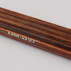 Ginger 6" Double Points US 10½