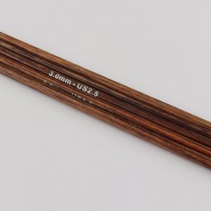 Ginger 8" Double Points US 2½ 3.0mm