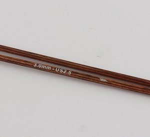Ginger 12" Single Points US 2½ 3.0mm