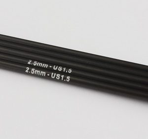 Karbonz 6" Double Points US 1½ 2.5mm