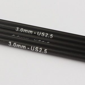 Karbonz 6" Double Points US 2½ 3.0mm