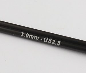 Karbonz 5" Interchangeable US 2½ 3.0mm