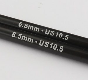 Karbonz 5" Interchangeable US 10½