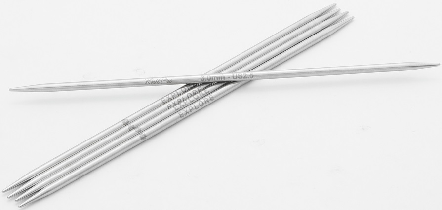 Mindful 6" Double Points US 2½ 3.0mm