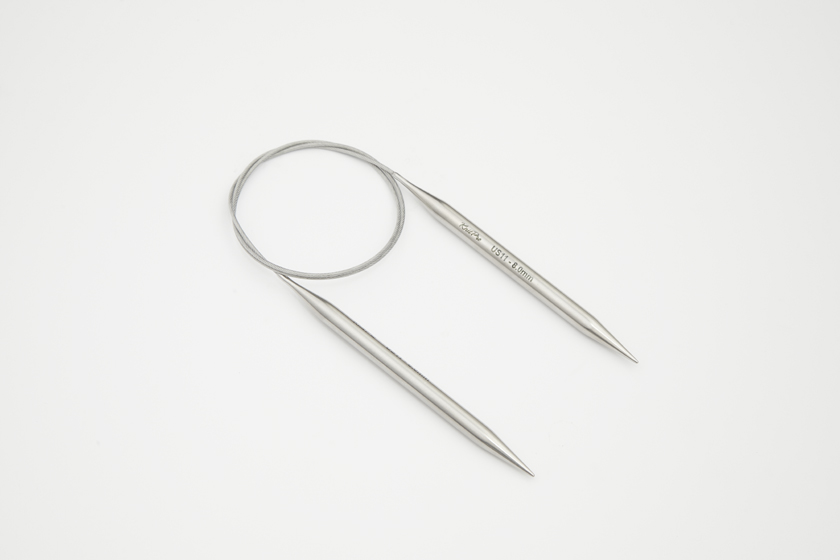 Stelo Stainless Steel Lace Circular 24" US 2½