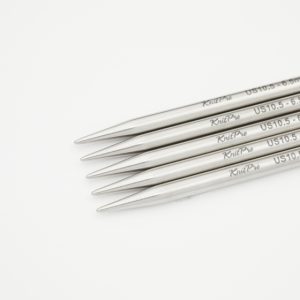 Stelo Stainless Steel 8" Double Points US 10½