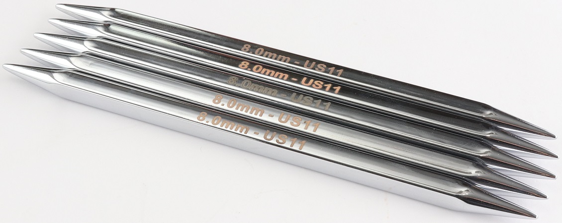 Nova Cubics 6" Double Points US 11