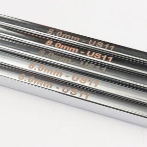 Nova Cubics 8" Double Points US 11